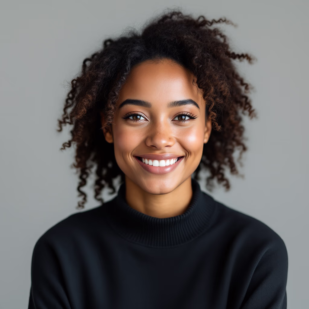 customer giving a testimonial for an ai biotech company [headshot]